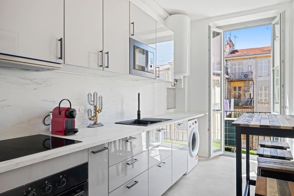 Appartement F3, 2 Chambres, 80M2 Ницца Экстерьер фото