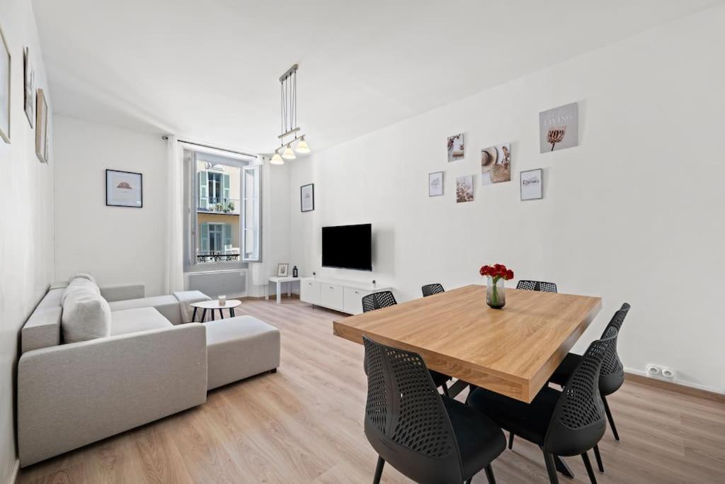 Appartement F3, 2 Chambres, 80M2 Ницца Экстерьер фото